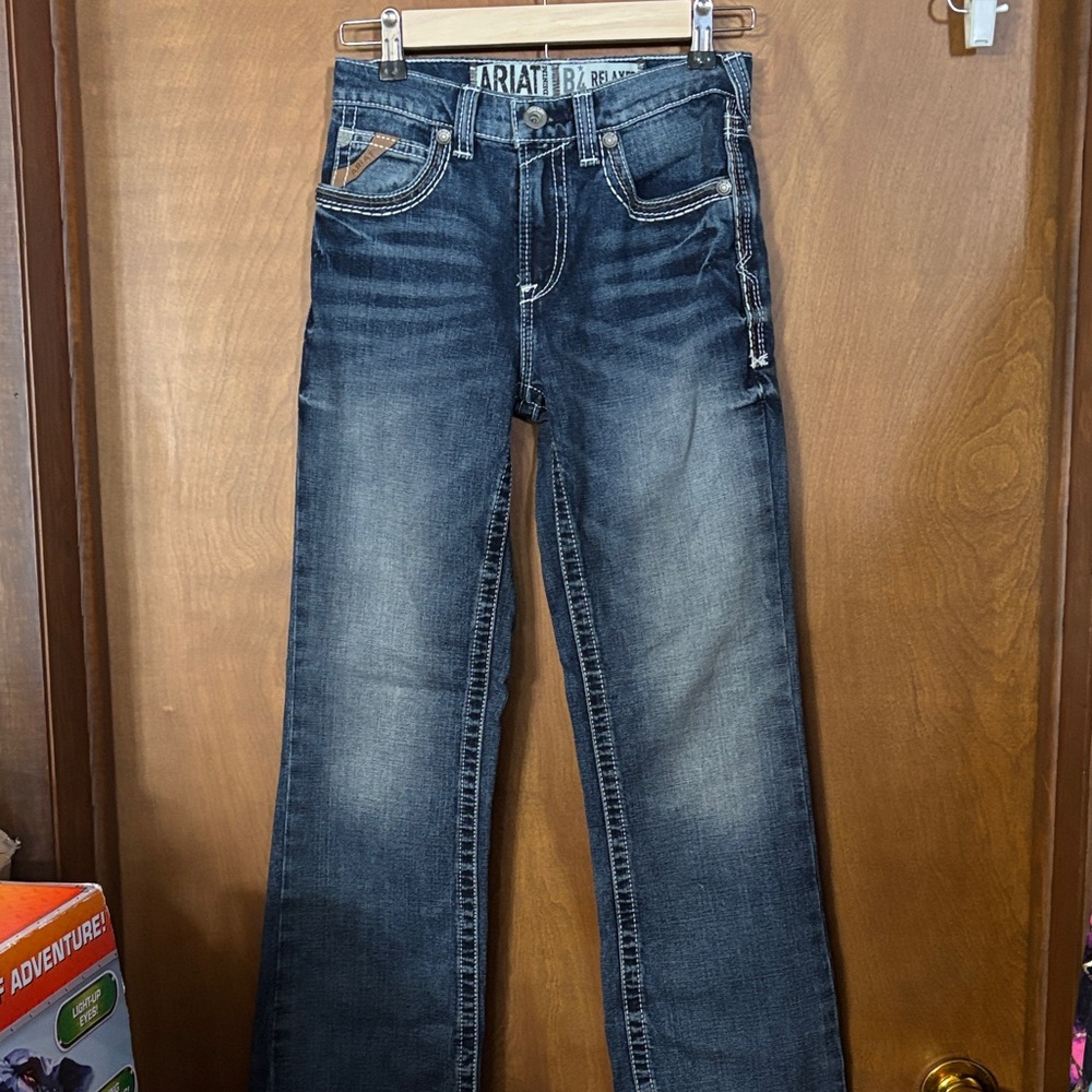 Ariat Kids Casual Denim Jeans - Blue
